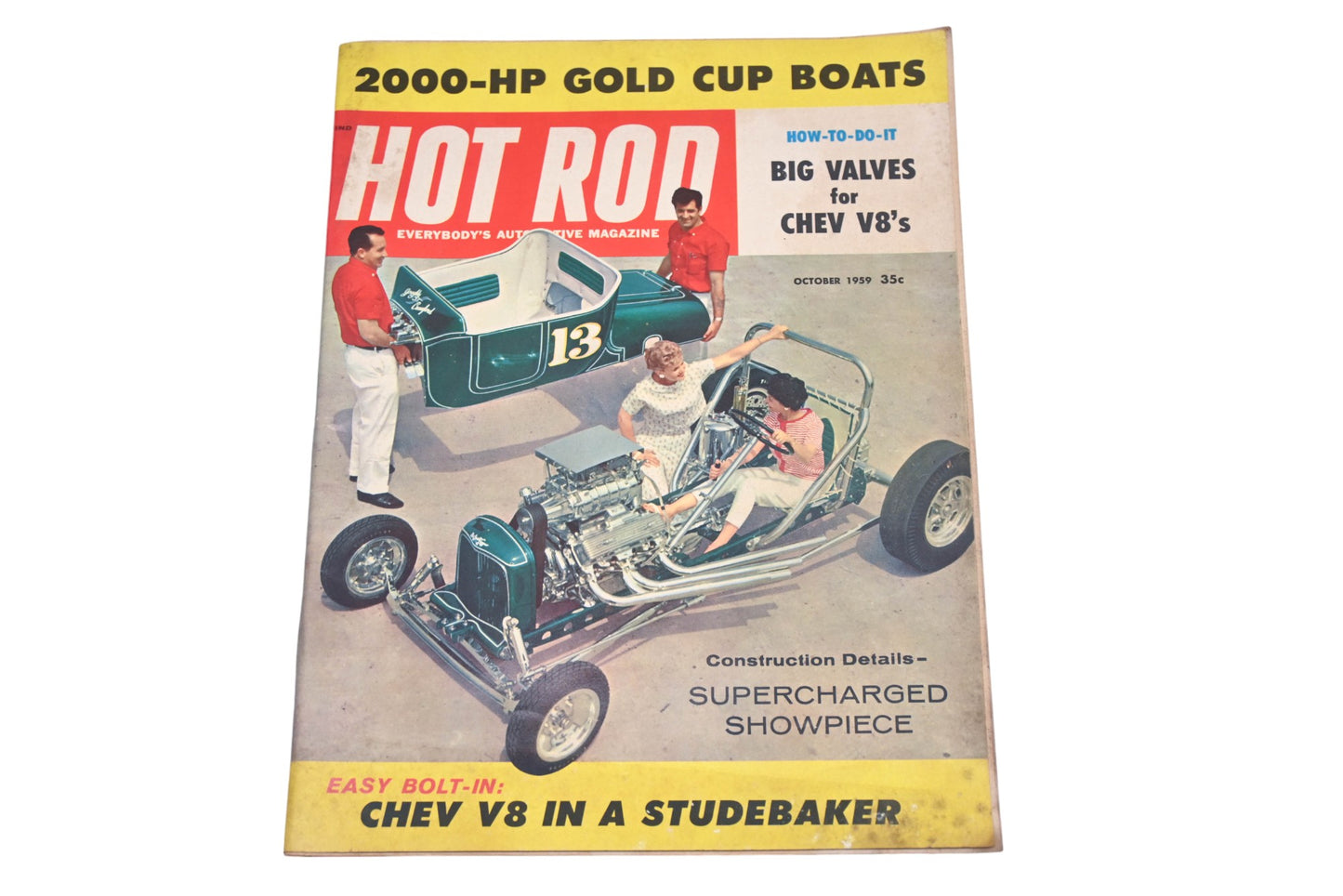 Hot Rod WC034-47 October 1959 Magazine