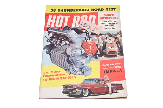 Hot Rod WC034-54 June 1958 Magazine
