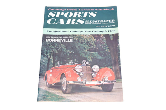 Sports Car Illustrated WC034-57 July 1959 Magazine