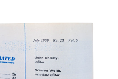 Sports Car Illustrated WC034-57 July 1959 Magazine