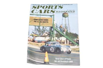 Sports Car Illustrated WC034-58 August 1959 Magazine