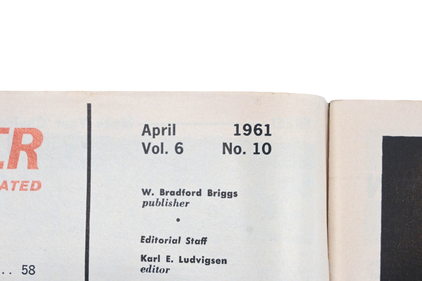 Car And Driver WC034-61 April 1961 Magazine