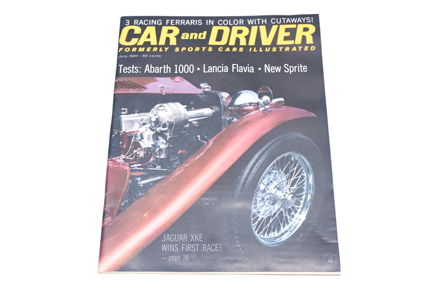Car And Driver WC034-62 July 1961 Magazine