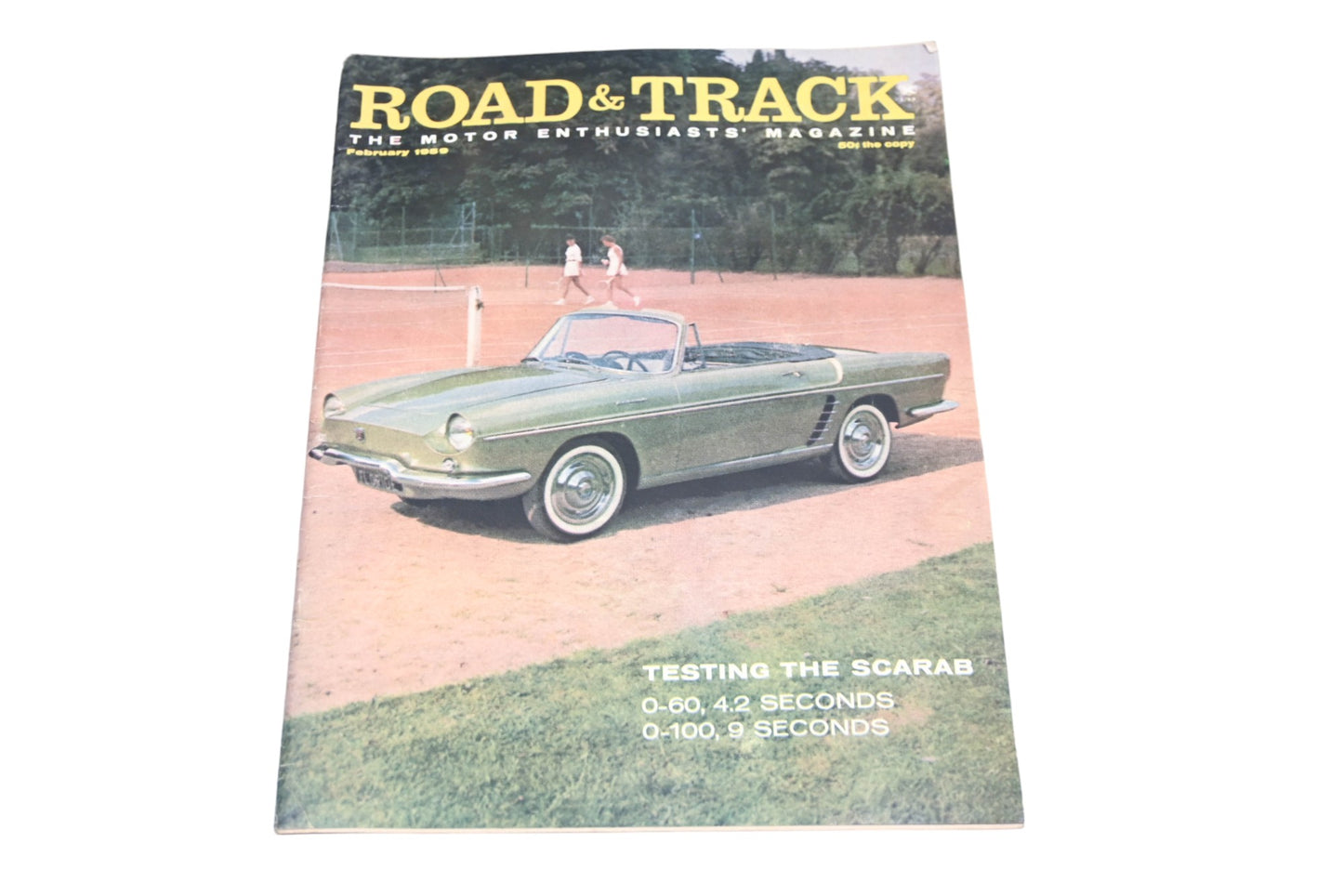 Road & Track WT008-15 February 1959 Magazine