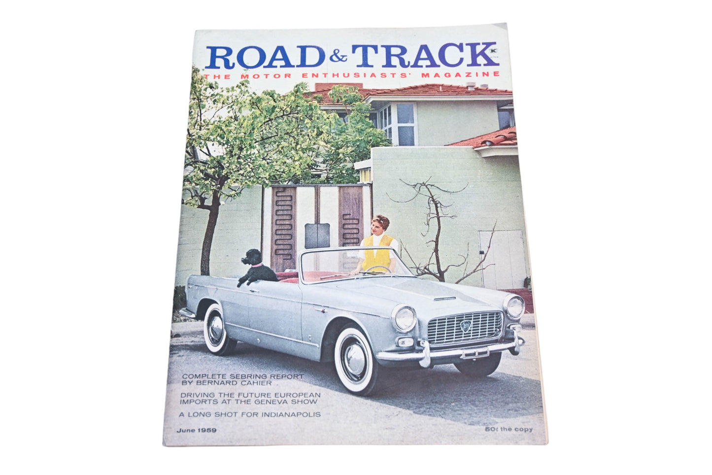 Road & Track WT008-16 June 1959 Magazine