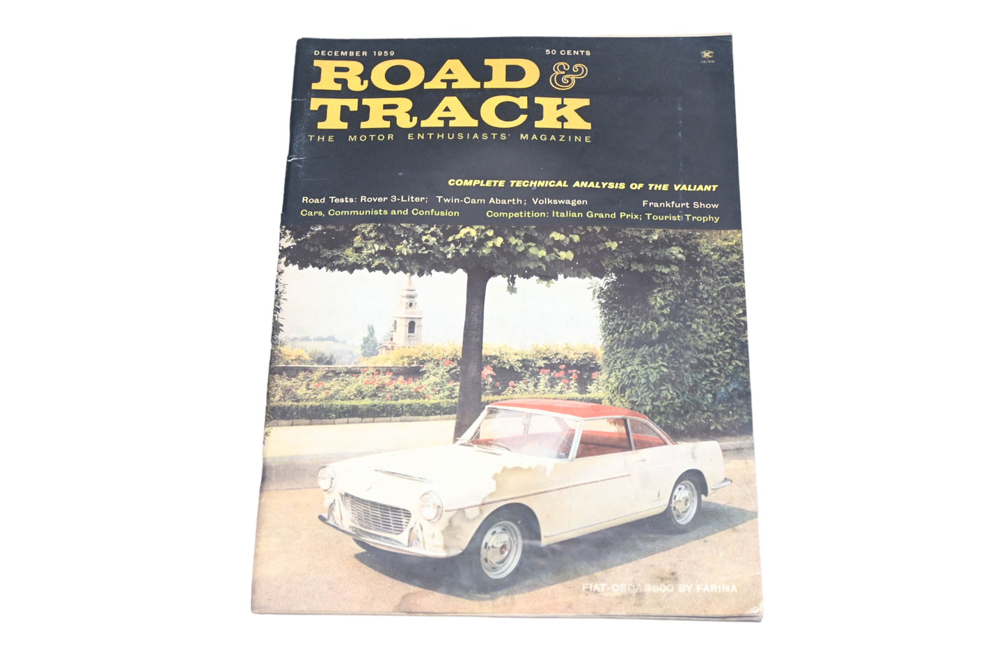 Road & Track WT008-17 December 1959 Magazine