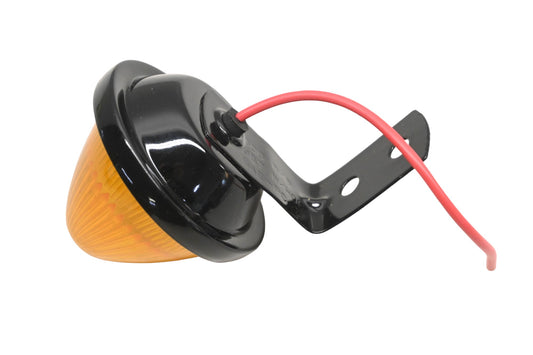 JC Auto 666 Amber 2.5" Beehive Light Assembly NOS