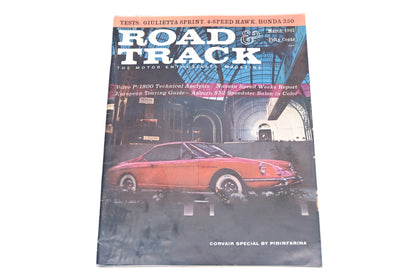 Road & Track WT008-20 March 1961 Magazine
