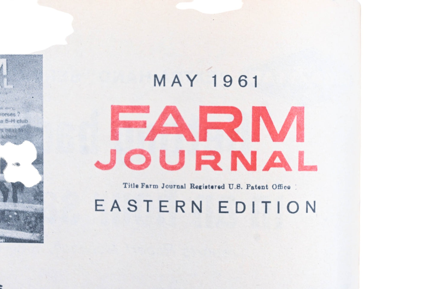 Farm Journal WT008-28 May 1961 Magazine