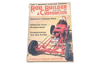 Rod Builder & Customizer RO013-19 May 1957 Magazine