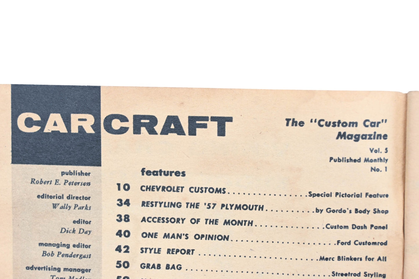 Car Craft RO013-25 May 1957 Magazine