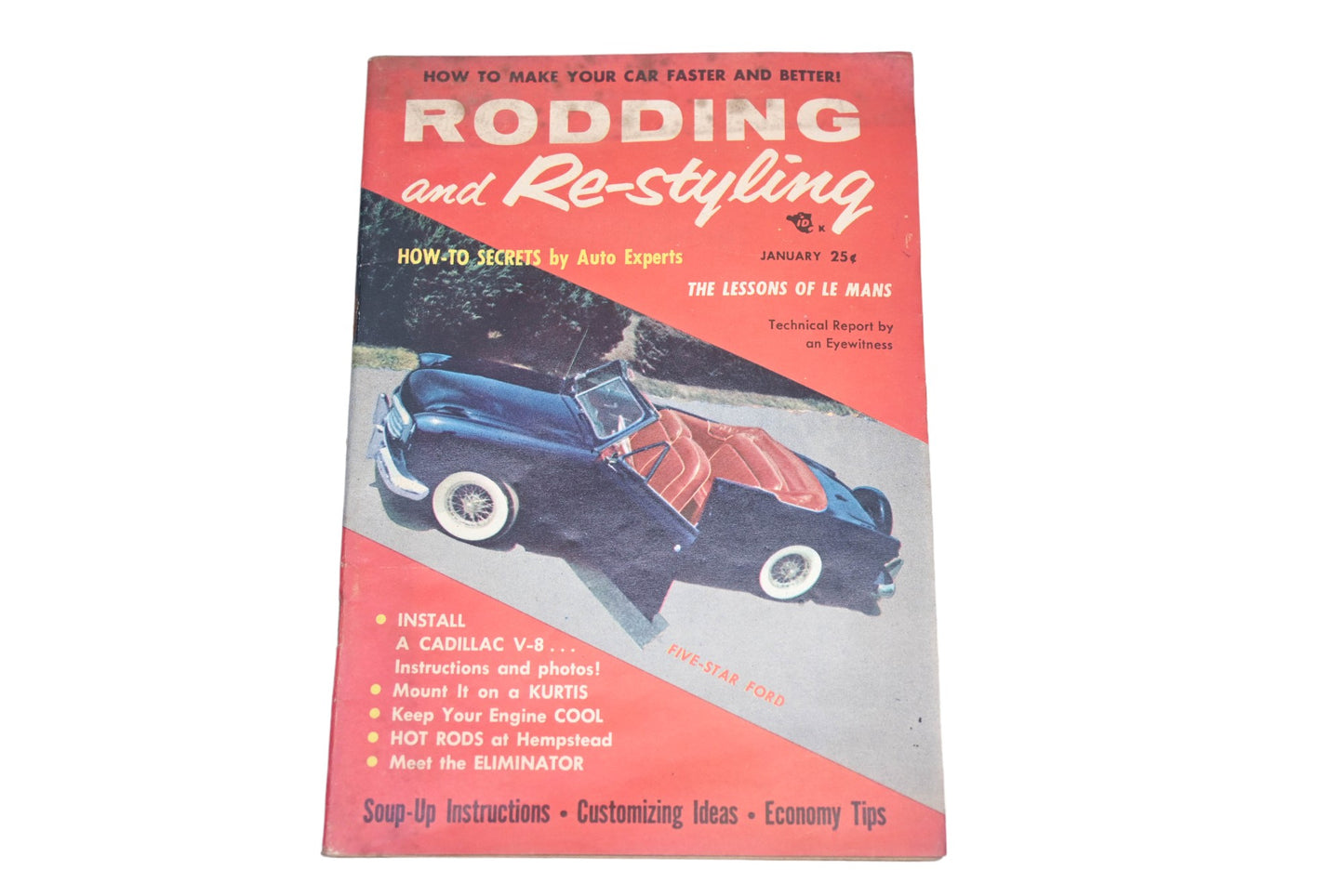 Rodding And Re-Styling RO013-28 January 1956 Magazine