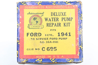 International C 695, C695, 1GA-8501 1941 Ford 6-Cylinder Water Pump Impeller Repair Kit NOS