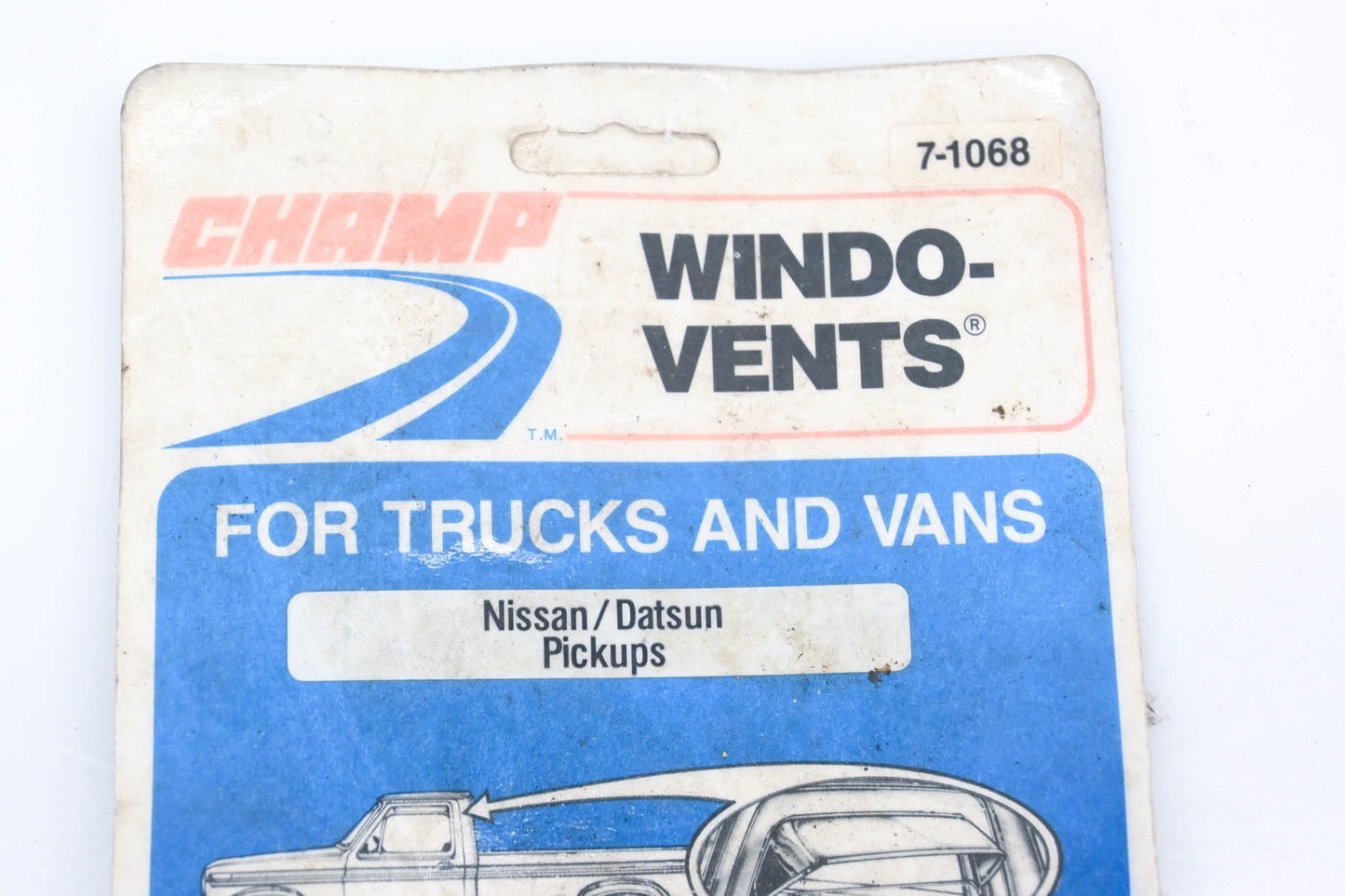 Champ 7-1068 Nissan Datsun Pickup Window Vent Kit NOS