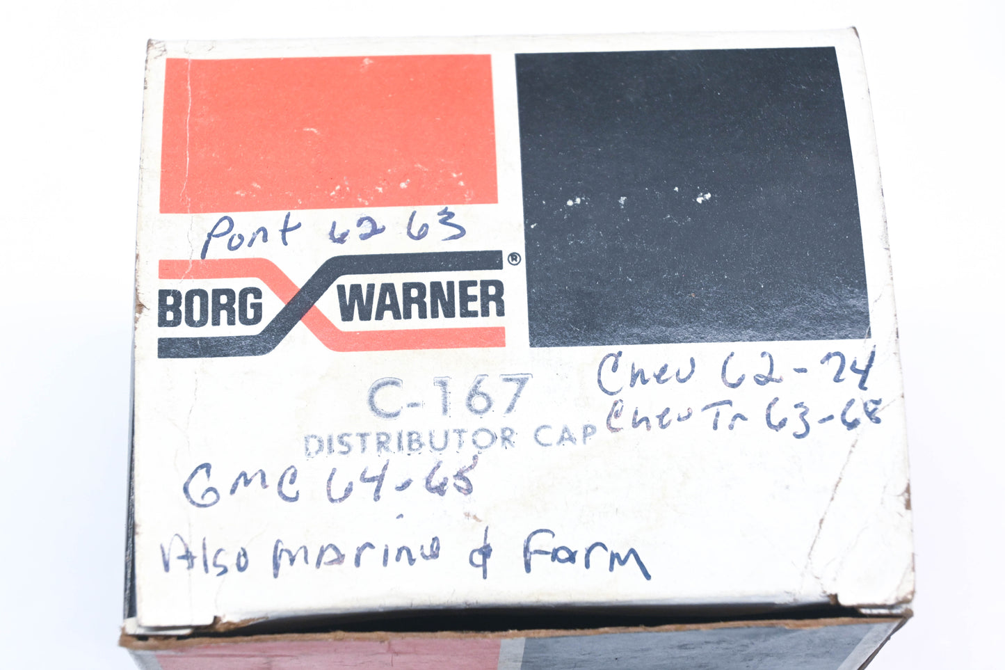 Borg Warner C-167, C167 Distributor Cap NOS