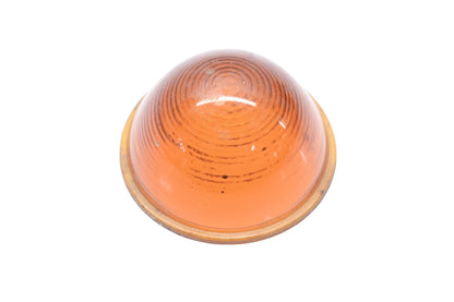 K&S 750 Amber Glass 2-7/16" Beehive Lens