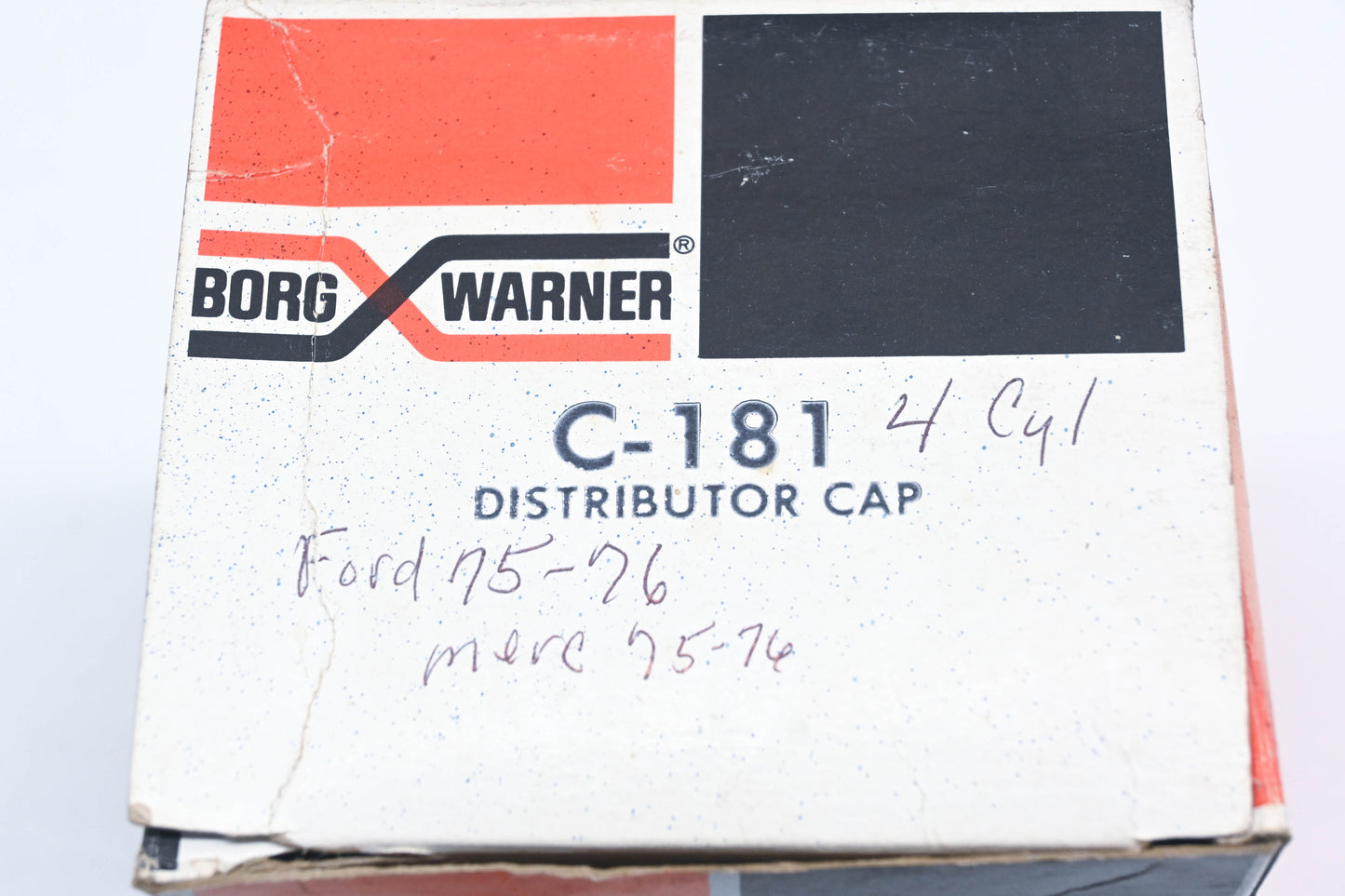 Borg Warner C-181, C181 Distributor Cap NOS