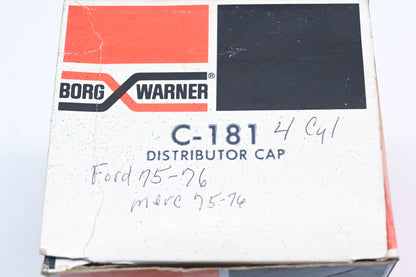 Borg Warner C-181, C181 Distributor Cap NOS