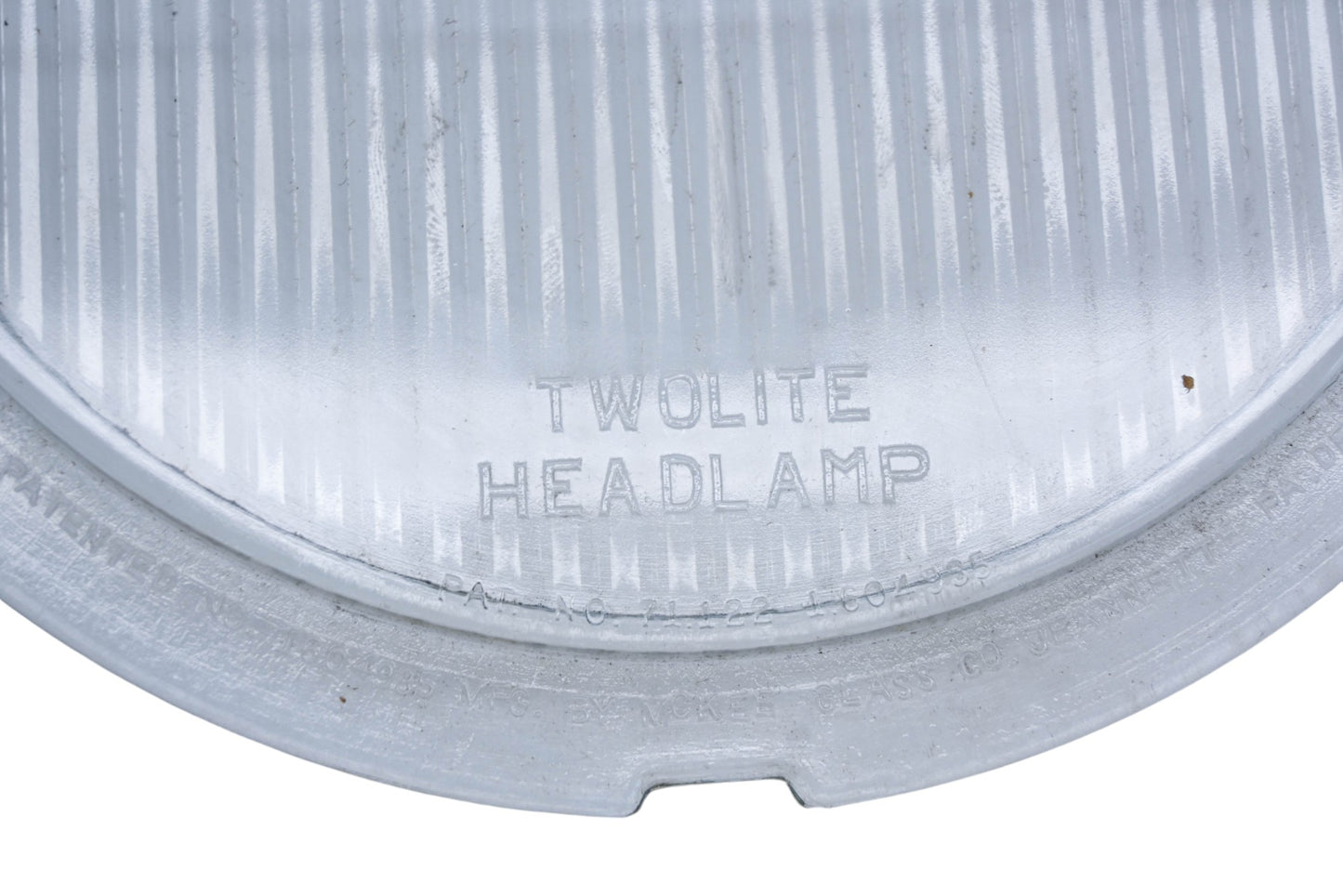 McKee MP046-2 Twolite Glass 9" x7-23/32" Headlamp Lens NOS