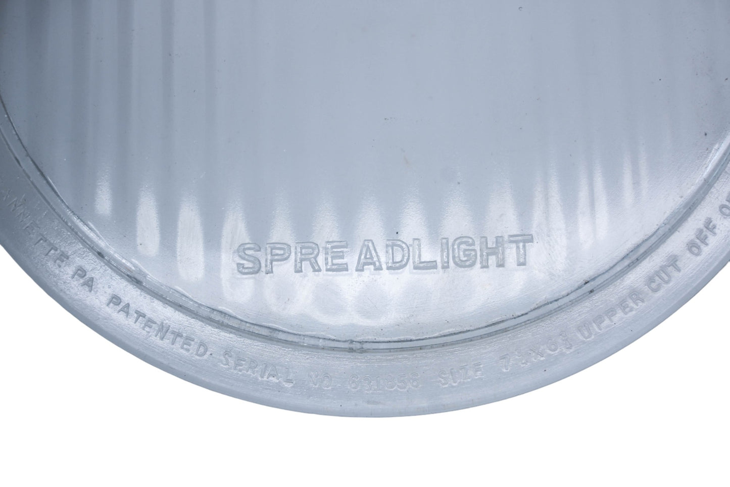 McKee MP046-3 Spreadlight 7-3/4" x 6-3/4" Headlamp Lens NOS