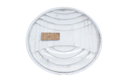 C.M.Hall Lamp Co. 12311 Depress Beam Glass 10-1/8" x 9-15/32" Headlamp Lens NOS