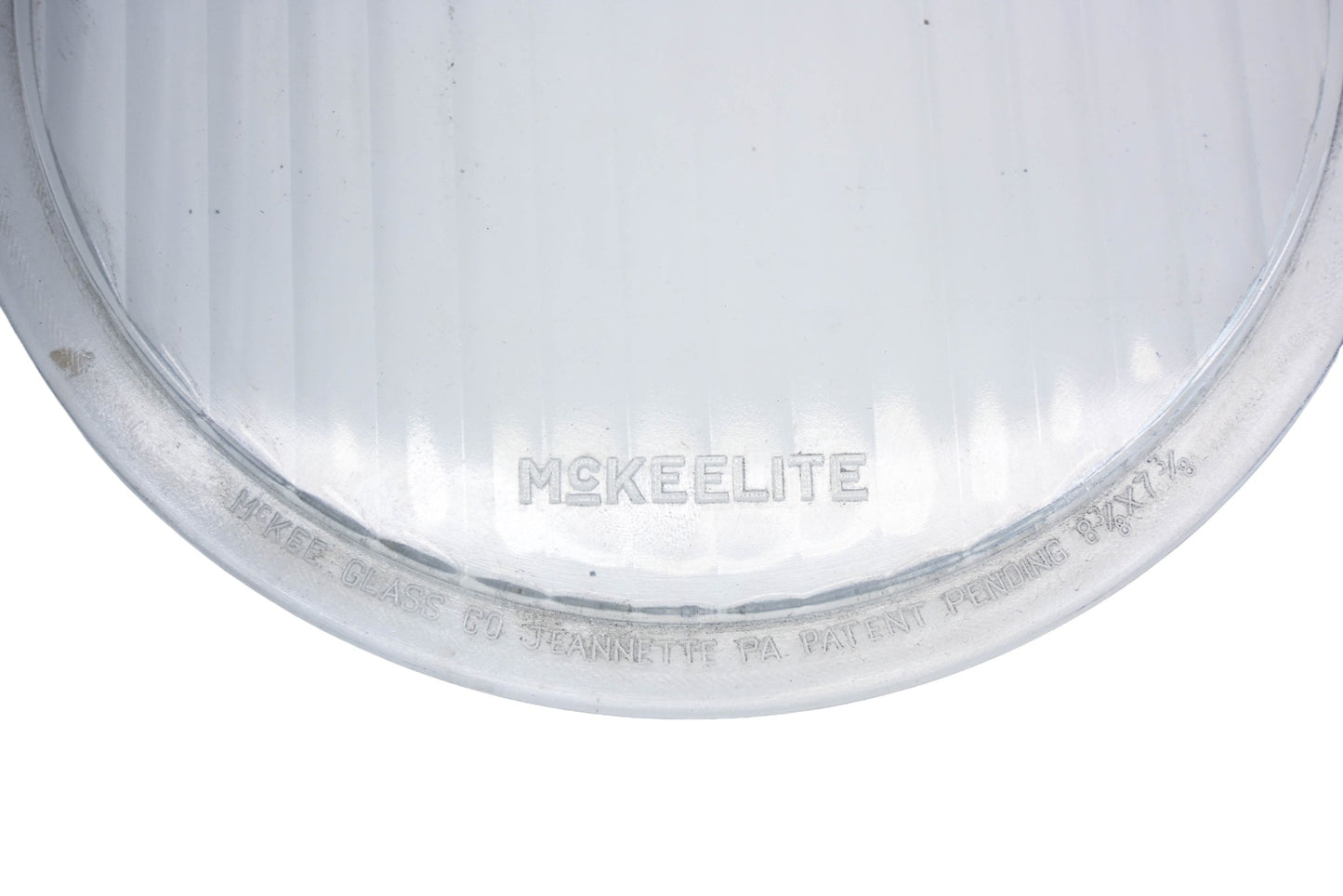 McKee MP046-13 McKeelite Glass 8-3/8" x 7-3/8" Headlamp Lens NOS