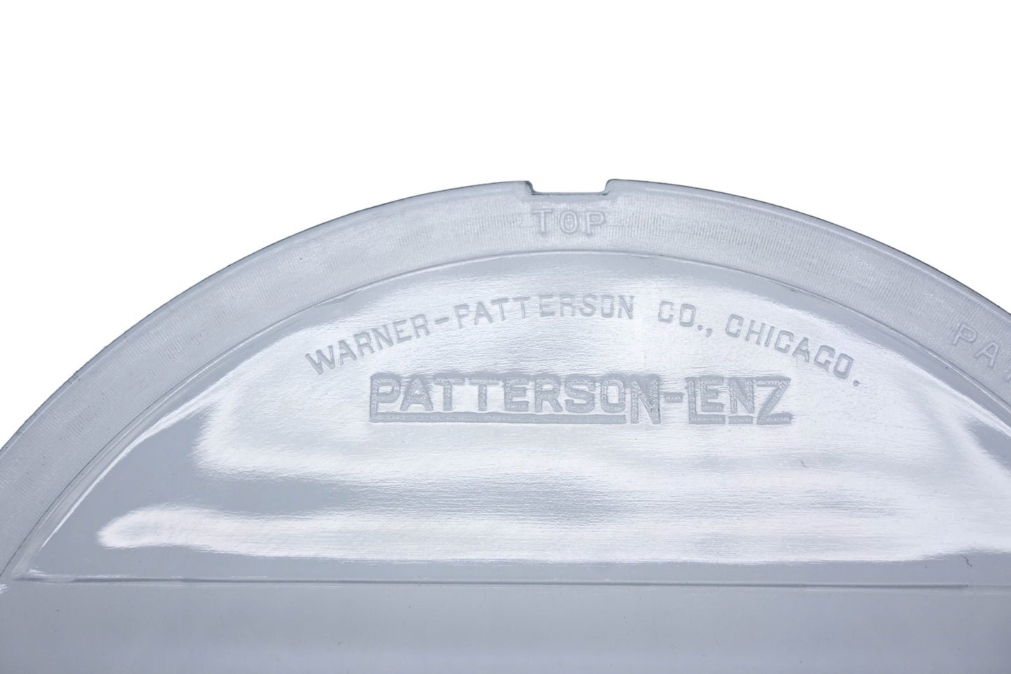 Warner Patterson MP046-21 Petterson-Lenz Glass 9-1/2" Headlamp Lens NOS