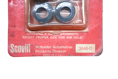 Schrader 3640-D Metal Tire Valve Kit NOS