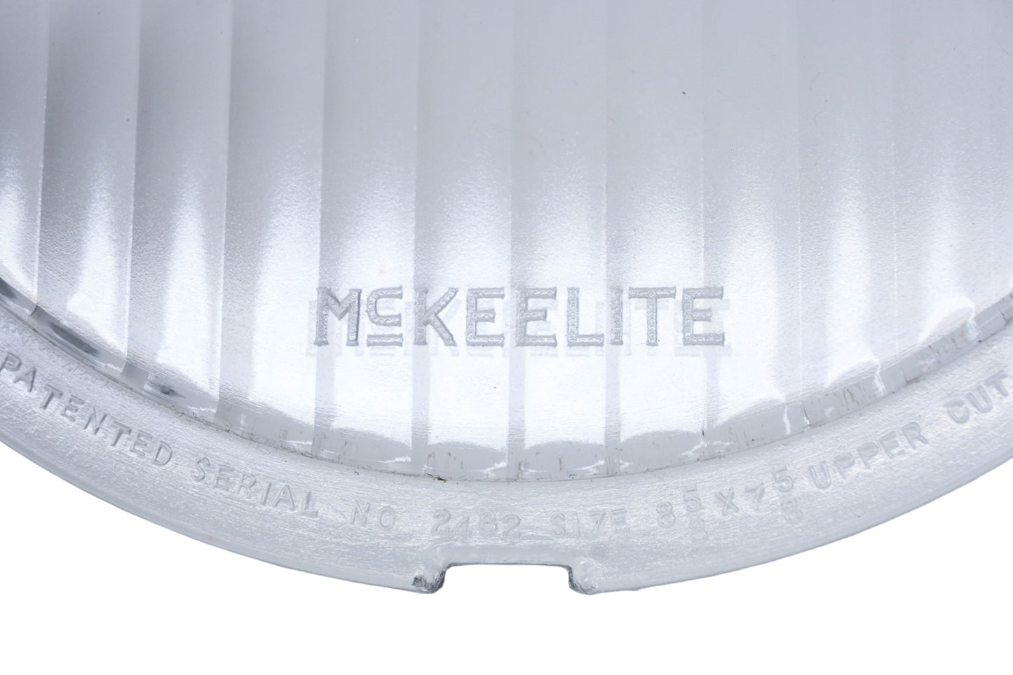 McKee MP046-26 McKeelite Glass 8-5/8" x 7-5/8" Headlamp Lens NOS