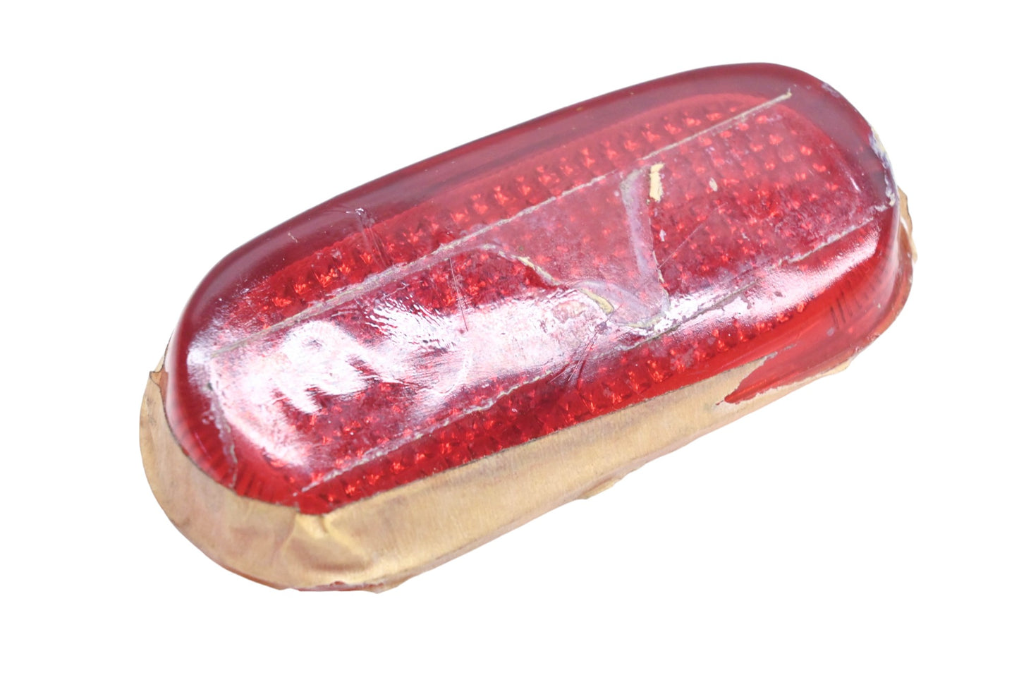 Lynx-Eye T-333, T333 Red Glass Tail Light Lens NOS