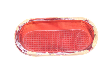 Lynx-Eye T-333, T333 Red Glass Tail Light Lens NOS