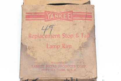 Yankee 49 Black 3.5" Lamp Rim Kit NOS