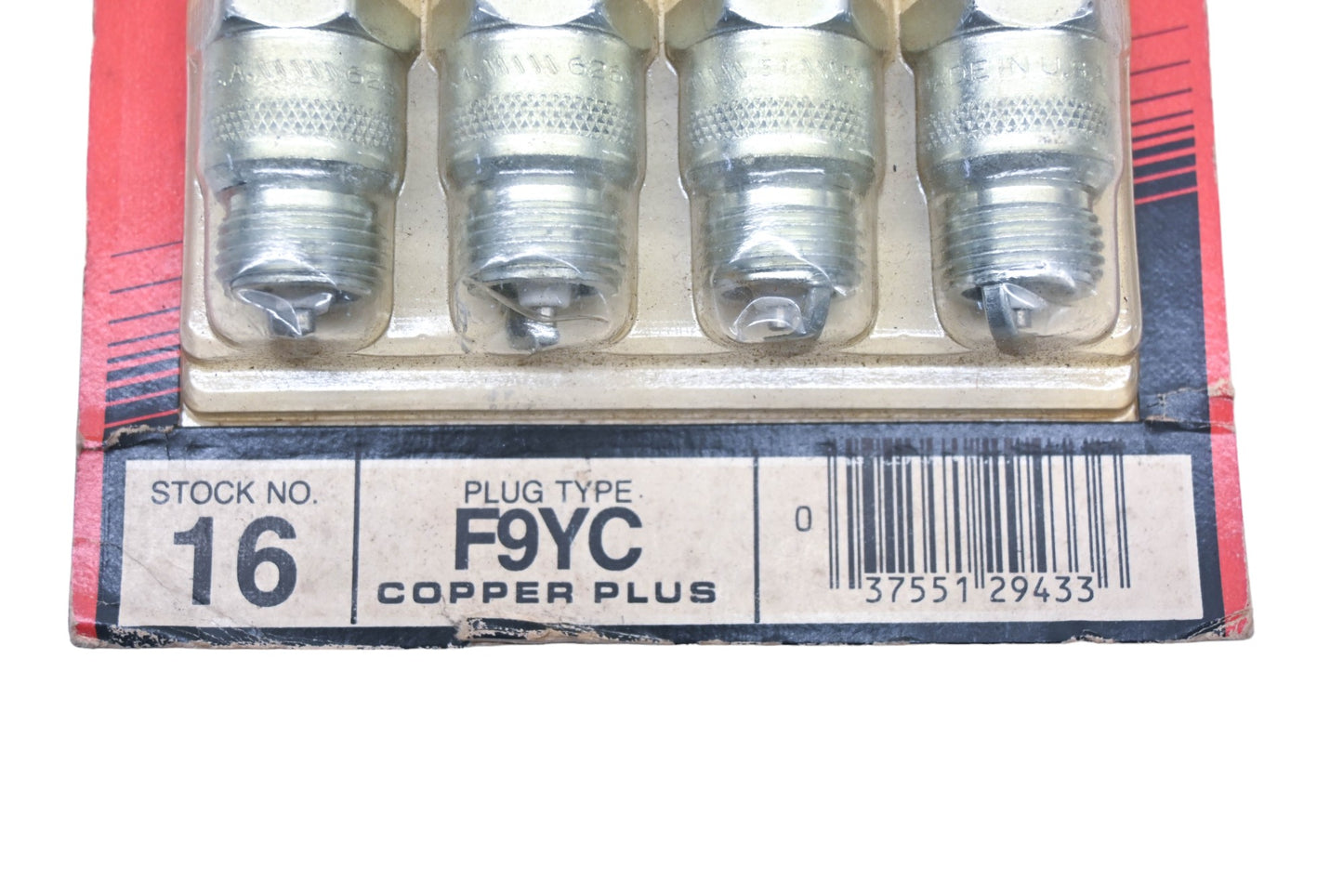 Champion F9YC Copper Plus Spark Plugs Qty 8 NOS