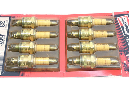 Champion J14YC Copper Plus Spark Plugs Qty 8 NOS