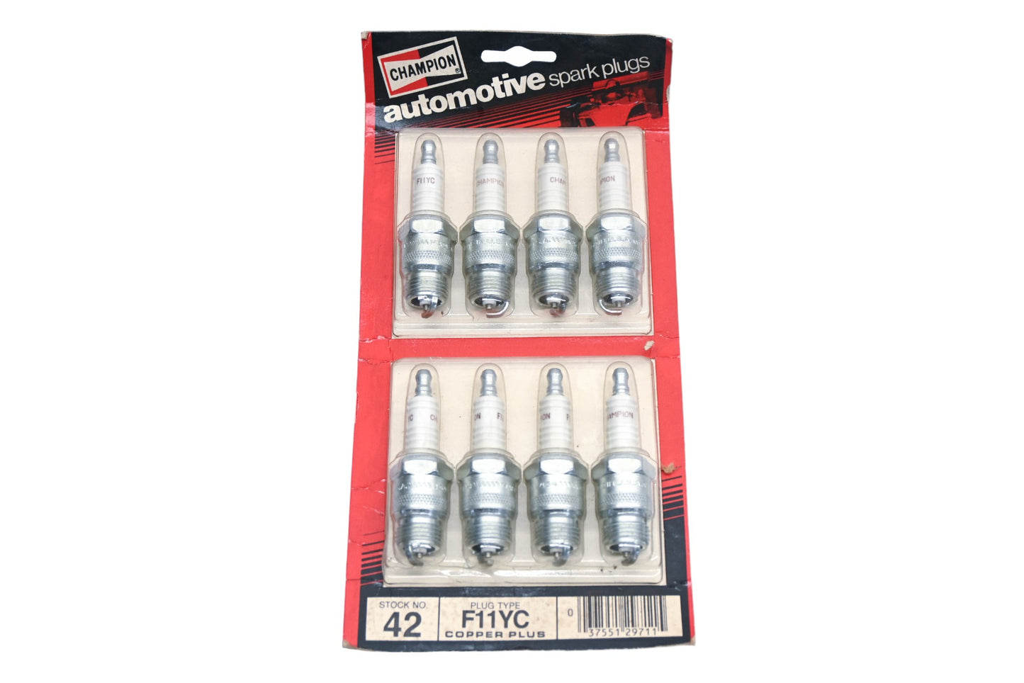 Champion F11YC Copper Plus Spark Plugs Qty 8 NOS