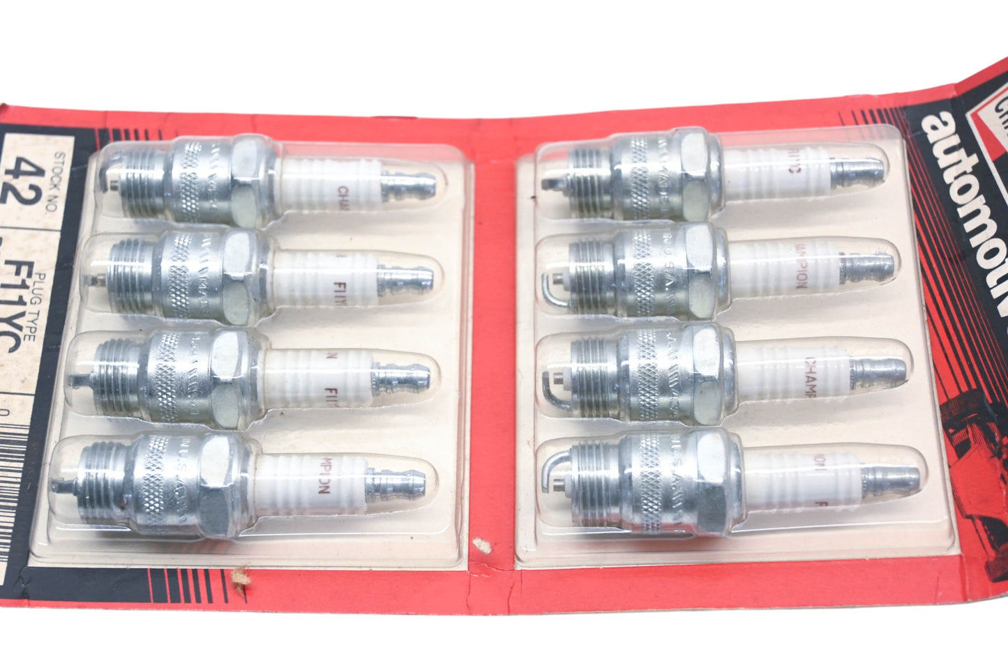 Champion F11YC Copper Plus Spark Plugs Qty 8 NOS