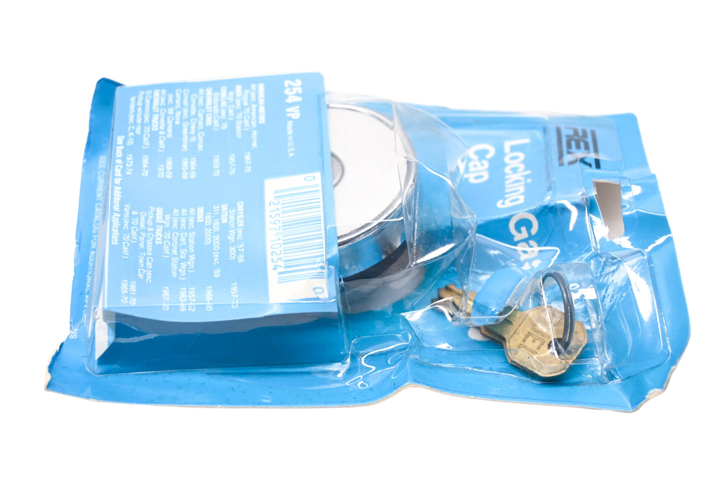 REX 254VP Locking Gas Cap NOS