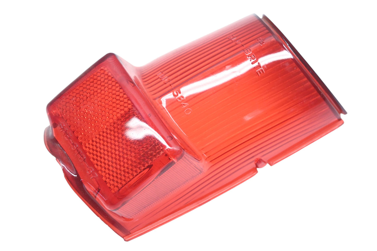 Glo-Brite TMC-5840 Red Plastic Taillight Lens NOS