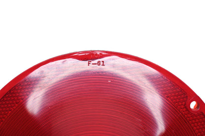 New OEM Ford F-61 Red Plastic Taillight Lens NOS