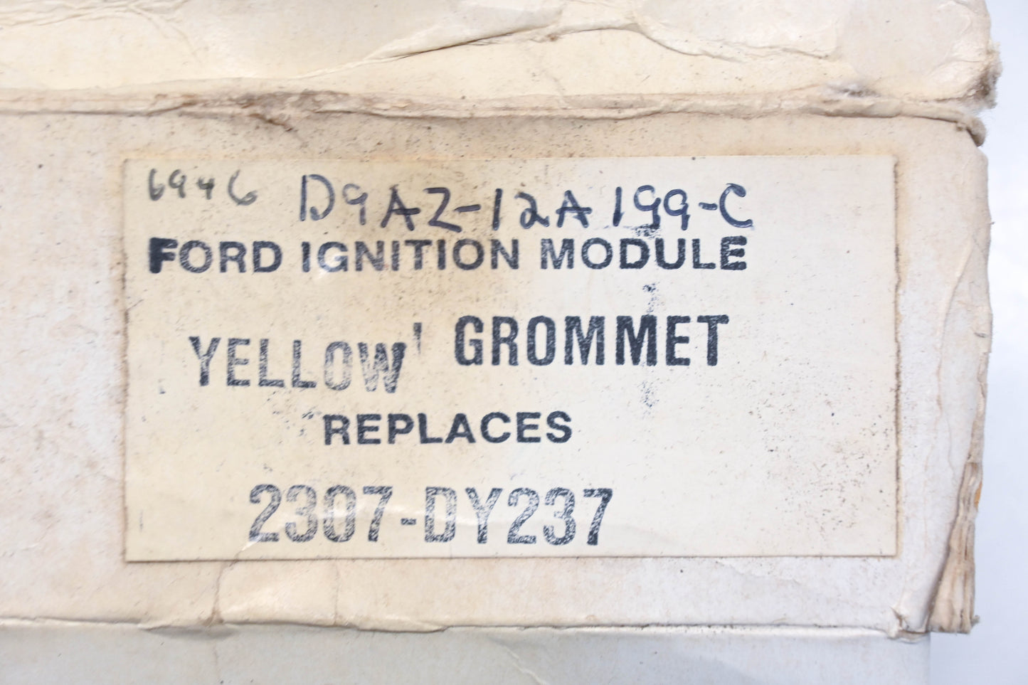 Aftermarket 2307-DY237, D9AZ-12A199-C Ford 1973-79 Yellow Grommet Ignition Module NOS