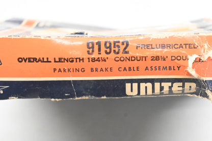 United 91952 Brake Cable NOS