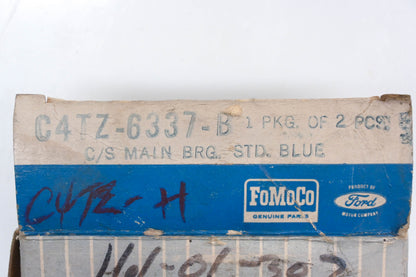 New OEM Ford C4TZ-6337-B Cranksahft Half Bearing Kit NOS