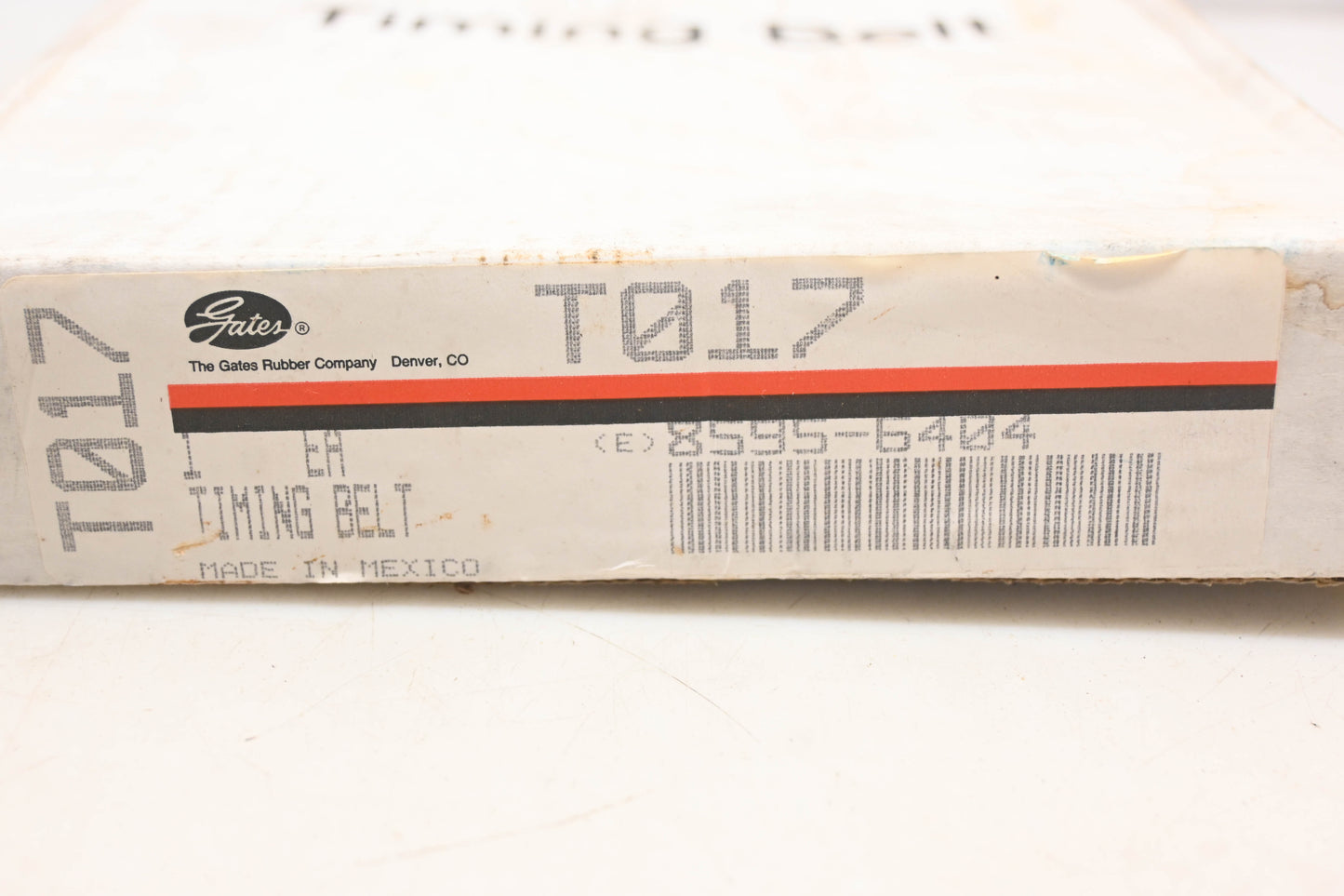 Gates T017 Timing Belt NOS