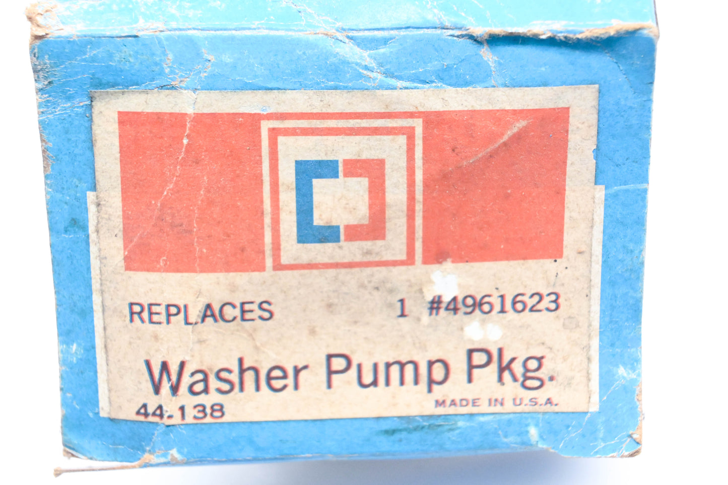 Delco 4961623, 44-138 Windshield Washer Pump NOS