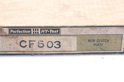 Perfection Hy-Test CF503, CF-503 Clutch Plate Disc NOS