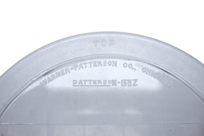 Warner Patterson MP047-3 Patterson-Lenz Glass 7-3/4" Headlamp Lens NOS