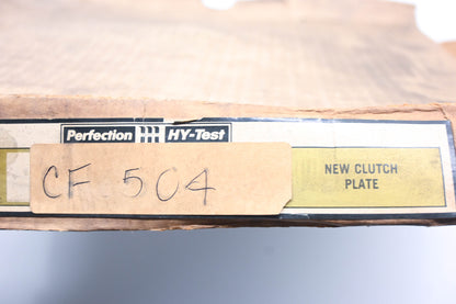 Perfection Hy-Test CF504, CF-504 Clutch Plate Disc NOS