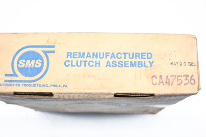 SMS CA47536, CA-47536 Remanufactured Clutch Pressure Plate Cover Assembly NOS