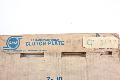 SMS CP3417, CP-3417 Remanufactured Clutch Plate Disc NOS