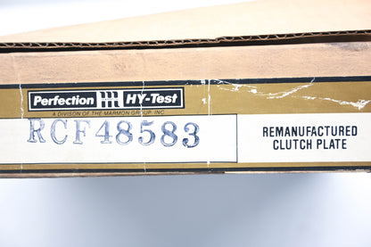 Perfection Hy-Test RCF48583, RCF-48583 Remanufactured Clutch Plate Disc NOS